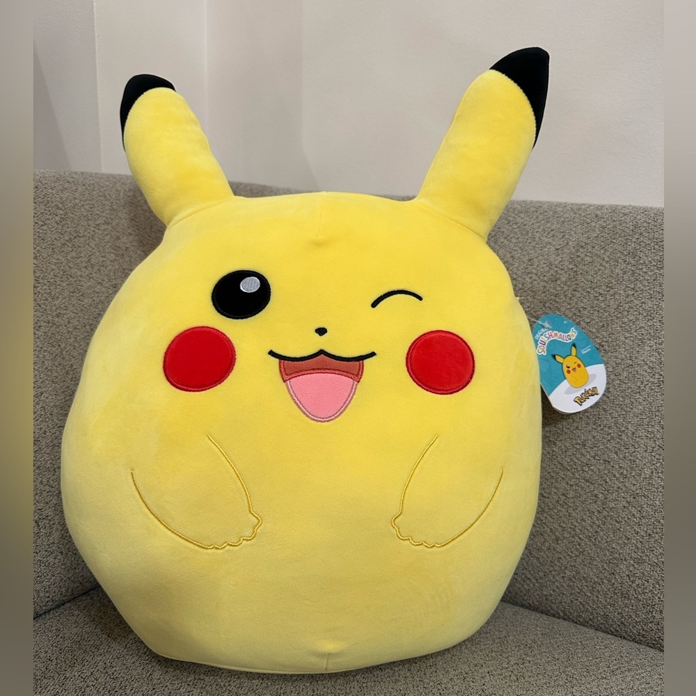 NWT Pikachu 14" Pokemon Squishmallows